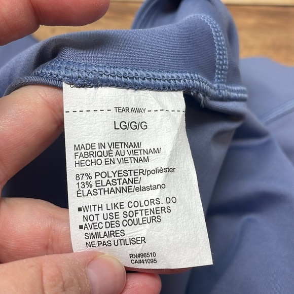 Under Armour Compression Leggings in Blue Gray L D2 - Picture 4 of 7